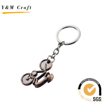Zink-Legierung Custom Brand Logo Schlüsselanhänger, Schlüsselanhänger (Y03962)